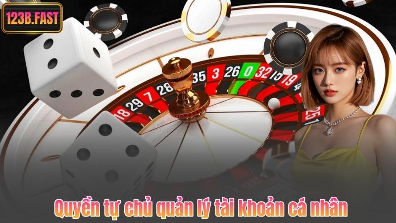 Quyền tự chủ quản lý tài khoản cá nhân